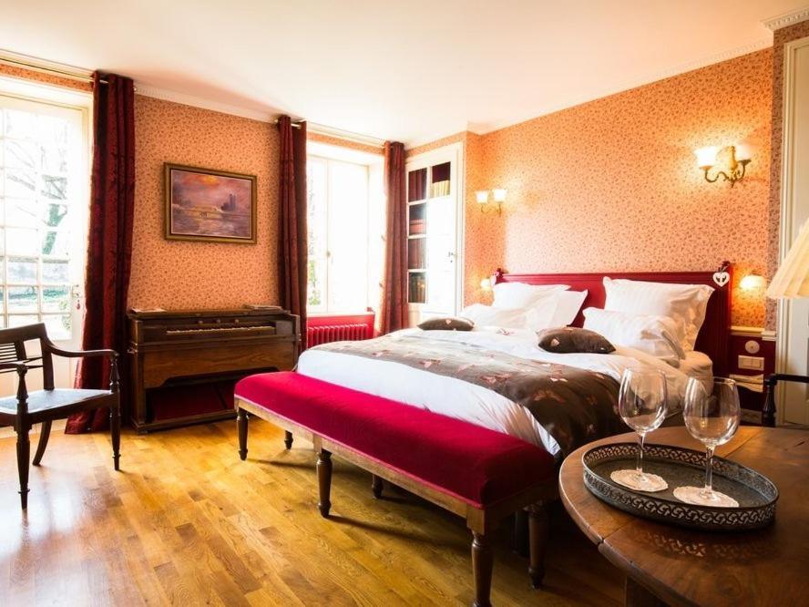 Hotel Le Prieure Saint Agnan Cosne-sur-Loire Zimmer foto